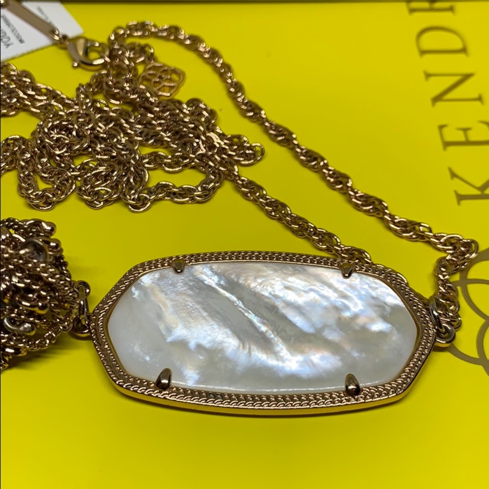 KS Rayne Necklace in Rose Gold Ivory - Picture 4 of 8